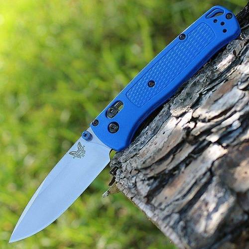 504 Benchmade Bugout Blue 535 фото 11